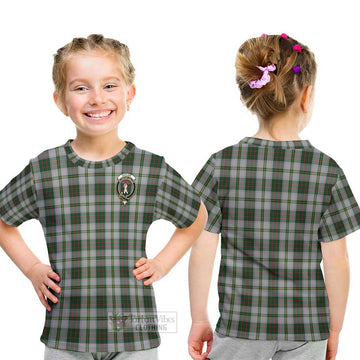 Taylor Dress Tartan Kid T-Shirt with Family Crest