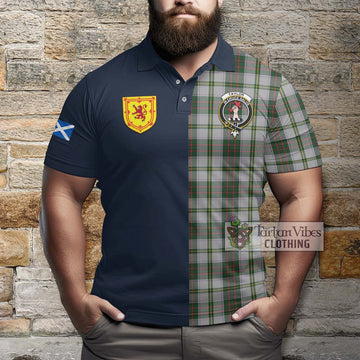 Taylor Dress Tartan Polo Shirt Alba with Scottish Lion Royal Arm Half Style