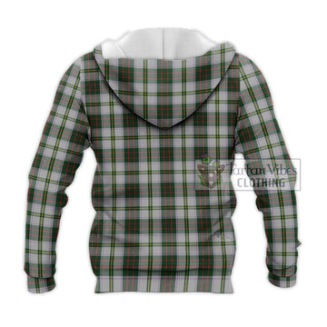 Taylor Dress Tartan Knitted Hoodie with Family Crest DNA In Me Style