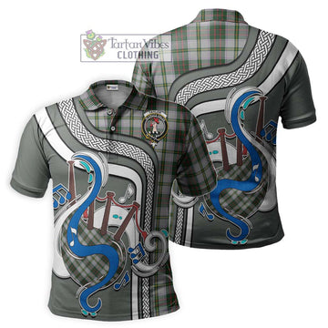 Taylor Dress Tartan Polo Shirt with Epic Bagpipe Style