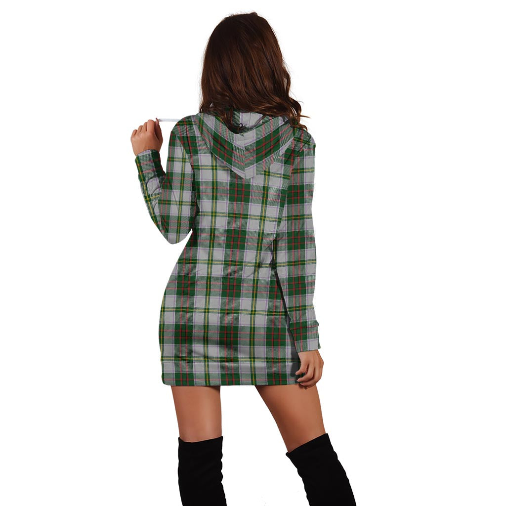 Taylor Dress Tartan Hoodie Dress with Family Crest - Tartan Vibes Clothing