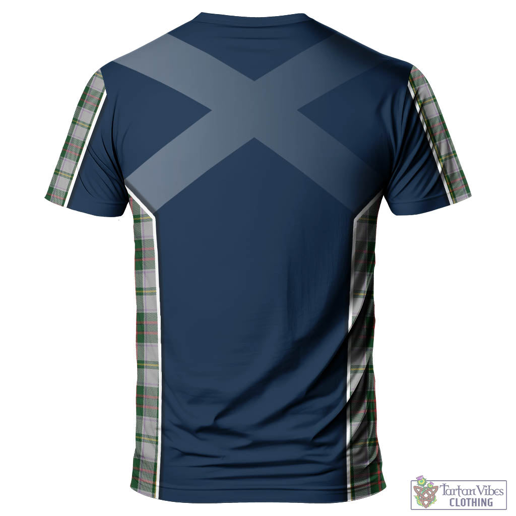 Tartan Vibes Clothing Taylor Dress Tartan T-Shirt with Family Crest and Lion Rampant Vibes Sport Style