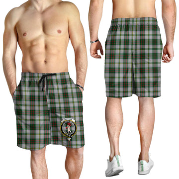 Taylor Dress Tartan Mens Shorts with Family Crest