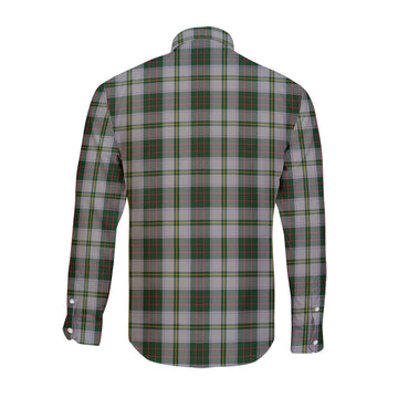 Taylor Dress Tartan Long Sleeve Button Up Shirt with Family Crest