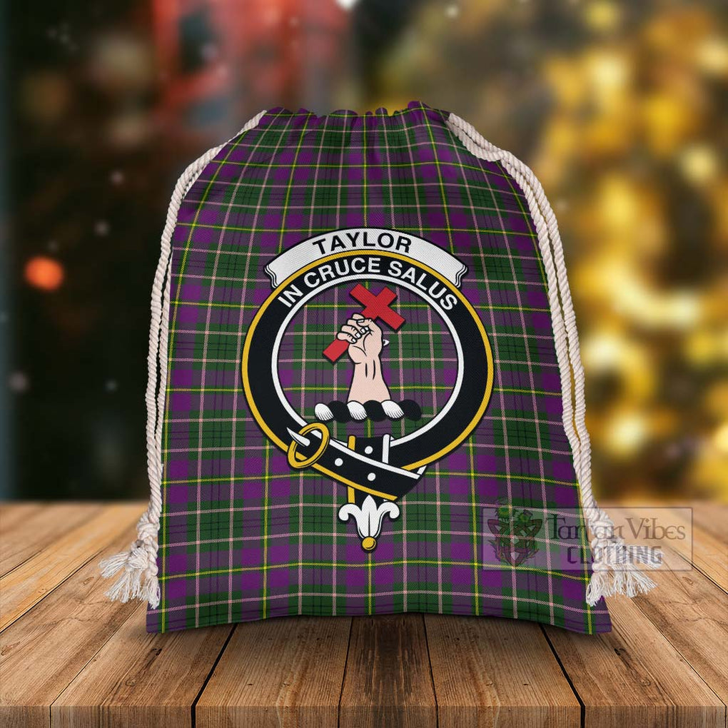 Taylor (Tailyour) Tartan Christmas Santa's Bag with Family Crest - Tartan Vibes Clothing