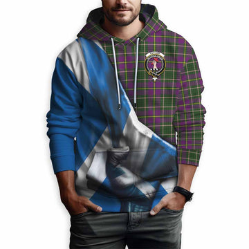 Taylor (Tailylour) Tartan Hoodie with Family Crest Scotland Patriotic Style