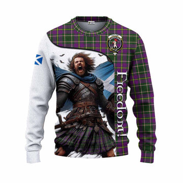 Taylor (Tailylour) Crest Tartan Knitted Sweater Inspired by the Freedom of Scottish Warrior