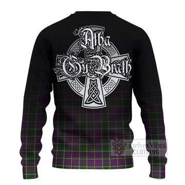 Taylor (Tailylour) Tartan Ugly Sweater Featuring Alba Gu Brath Family Crest Celtic Inspired