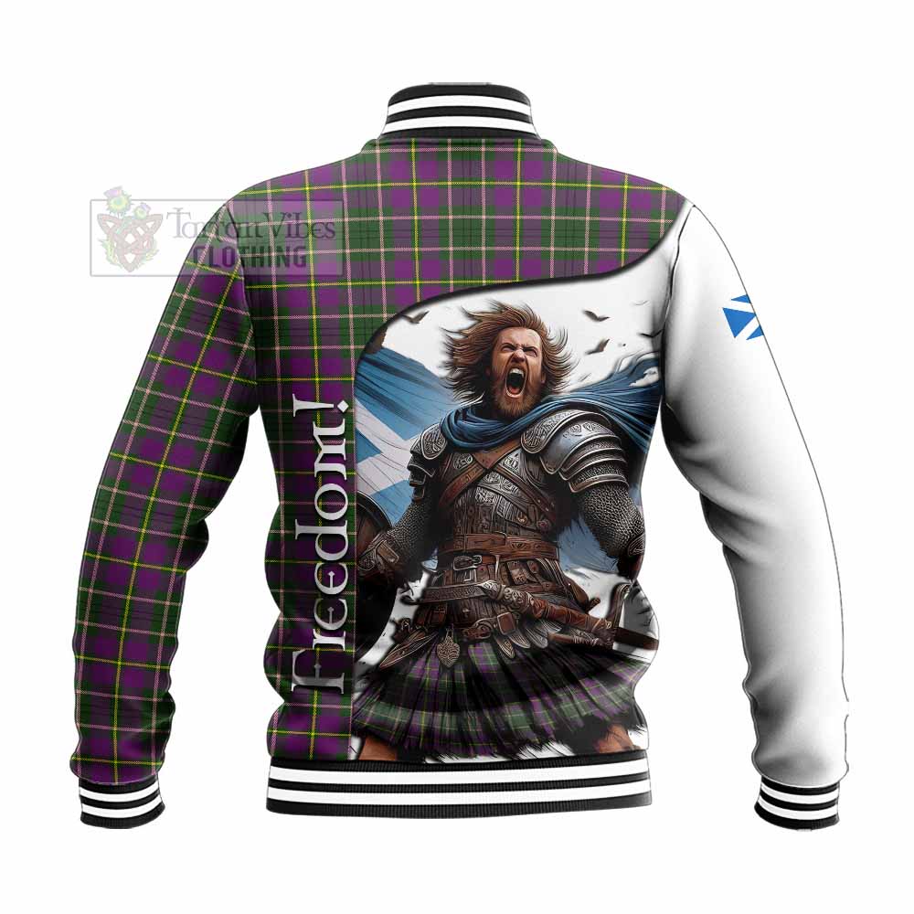 Tartan Vibes Clothing Taylor (Tailylour) Crest Tartan Baseball Jacket Inspired by the Freedom of Scottish Warrior