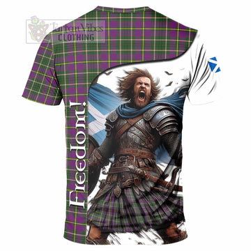 Taylor (Tailylour) Crest Tartan T-Shirt Inspired by the Freedom of Scottish Warrior