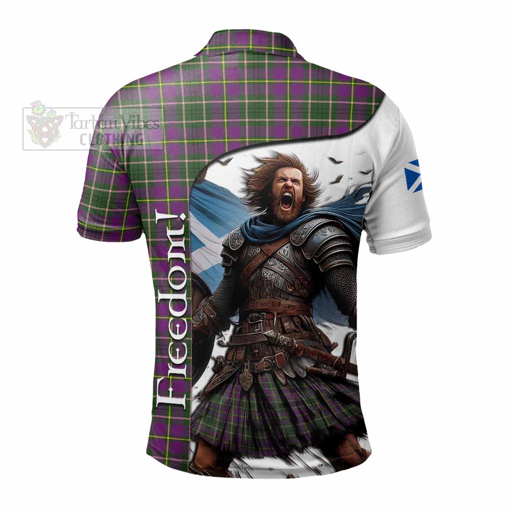 Tartan Vibes Clothing Taylor (Tailylour) Crest Tartan Polo Shirt Inspired by the Freedom of Scottish Warrior