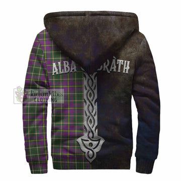 Taylor (Tailyour) Tartan Family Crest Sherpa Hoodie Alba Gu Brath Be Brave Lion Ancient Style - Tartan Vibes Clothing