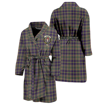 Taylor Weathered Tartan Bathrobe with Family Crest