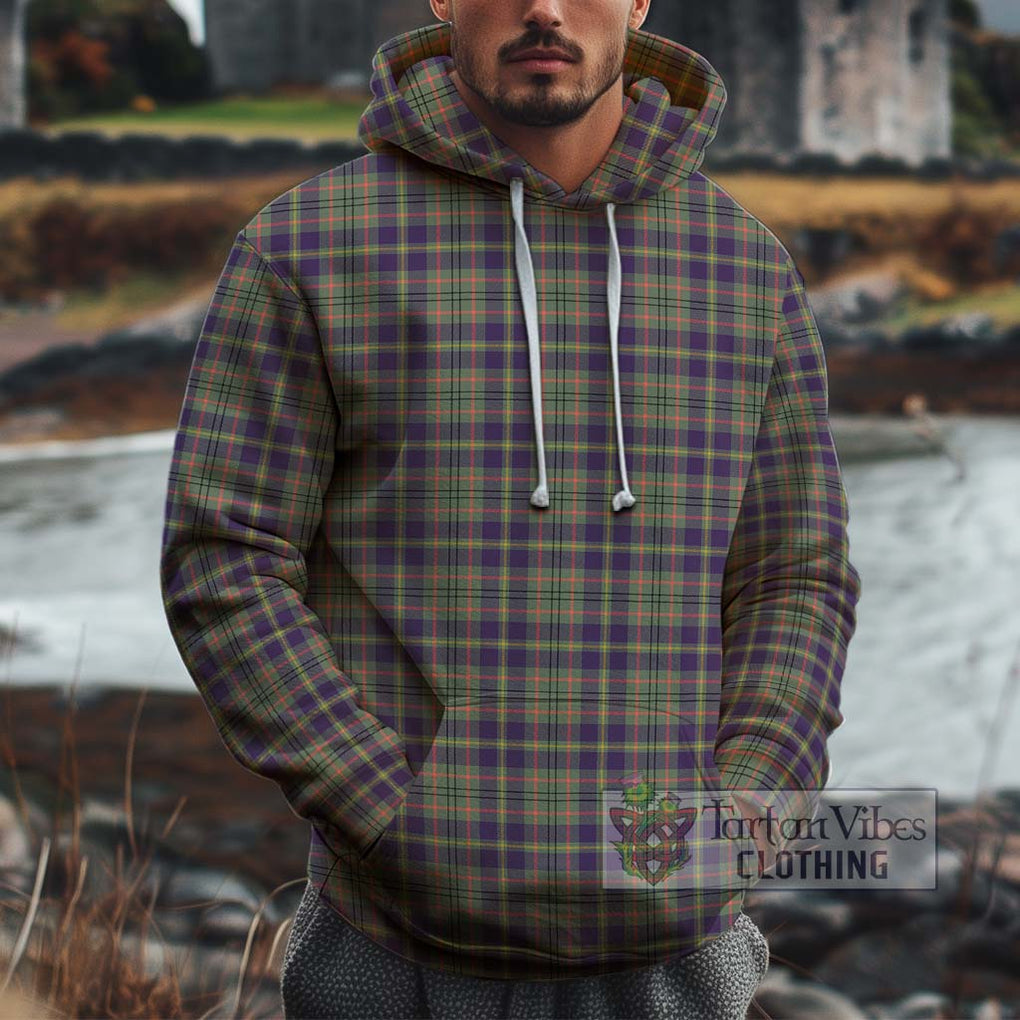 Taylor Weathered Tartan Cotton Hoodie Pullover Hoodie XS - Tartan Vibes Clothing