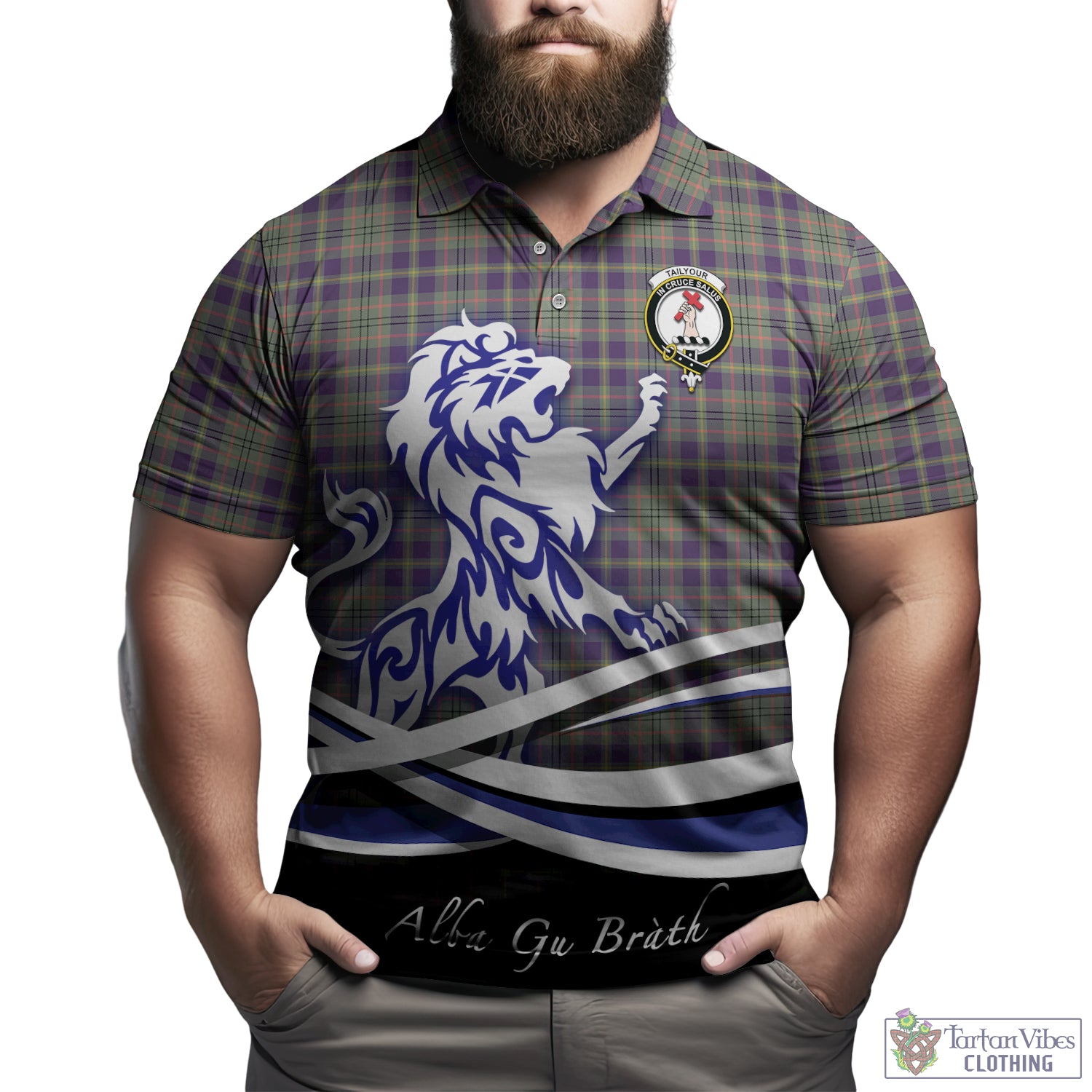 taylor-weathered-tartan-polo-shirt-with-alba-gu-brath-regal-lion-emblem