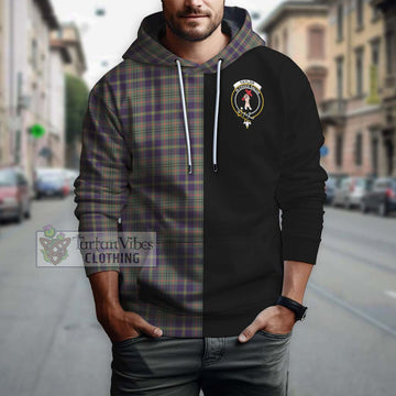 Taylor Weathered Tartan Hoodie with Family Crest and Half Of Me Style