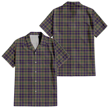 Taylor Weathered Tartan Short Sleeve Button Down Shirt