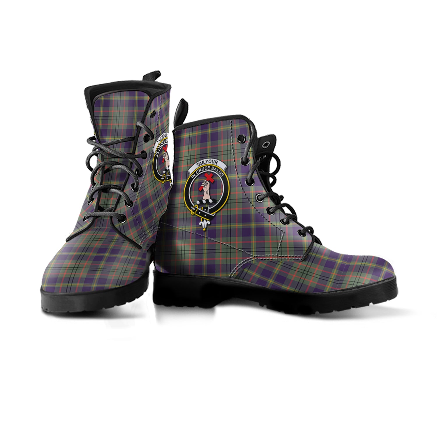 taylor-weathered-tartan-leather-boots-with-family-crest