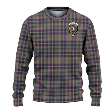 Taylor Weathered Tartan Ugly Sweater with Family Crest