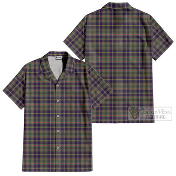 Taylor Weathered Tartan Cotton Hawaiian Shirt