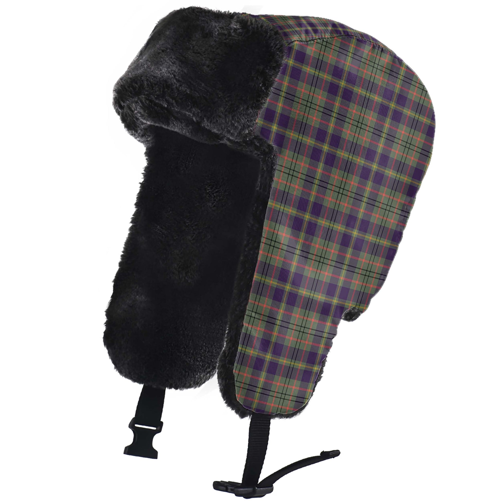 Taylor Weathered Tartan Winter Trapper Hat - Tartanvibesclothing