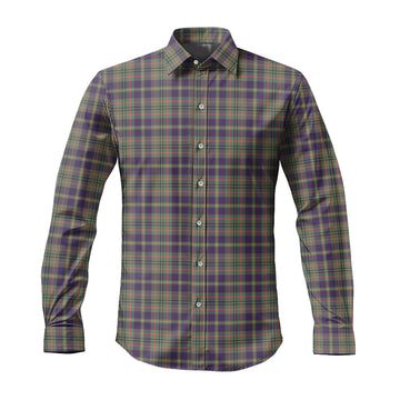 Taylor Weathered Tartan Long Sleeve Button Up Shirt