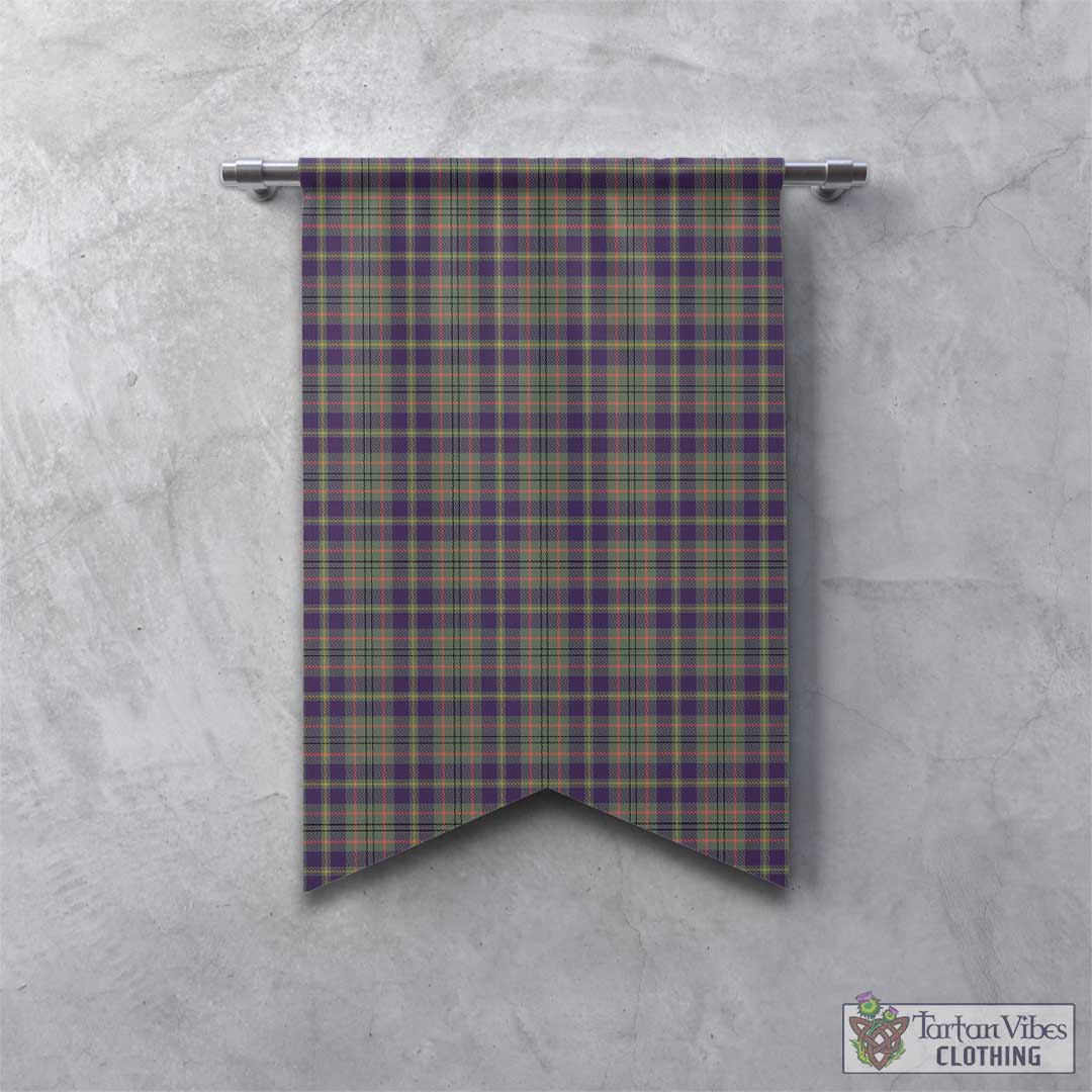 Tartan Vibes Clothing Taylor Weathered Tartan Gonfalon, Tartan Banner