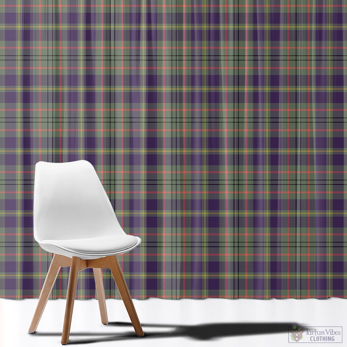 Taylor Weathered Tartan Window Curtain