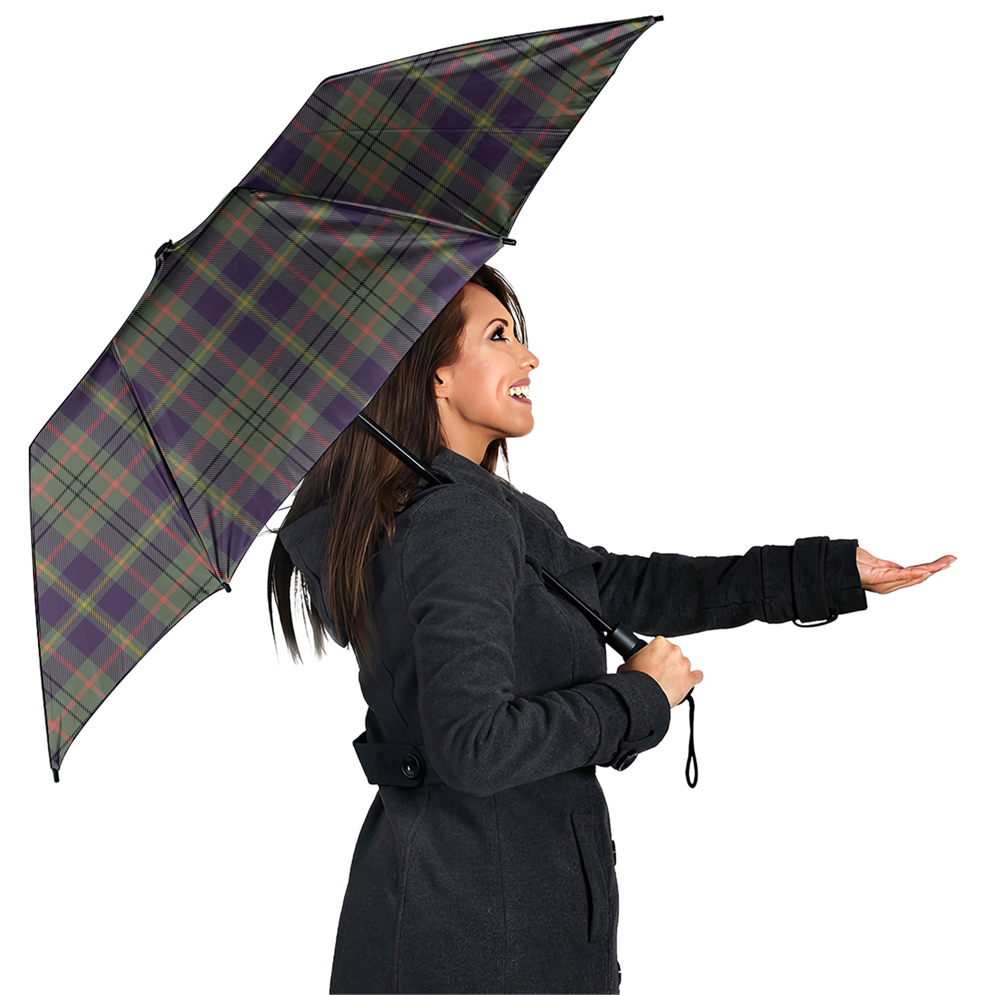 Taylor Weathered Tartan Umbrella - Tartanvibesclothing