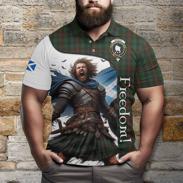 Tennant Crest Tartan Polo Shirt Inspired by the Freedom of Scottish Warrior