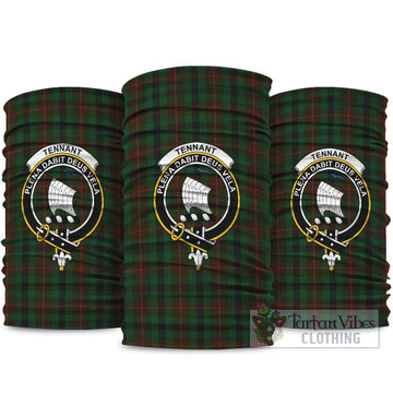 Tennant Tartan Neck Gaiters, Tartan Bandanas, Tartan Head Band with Family Crest