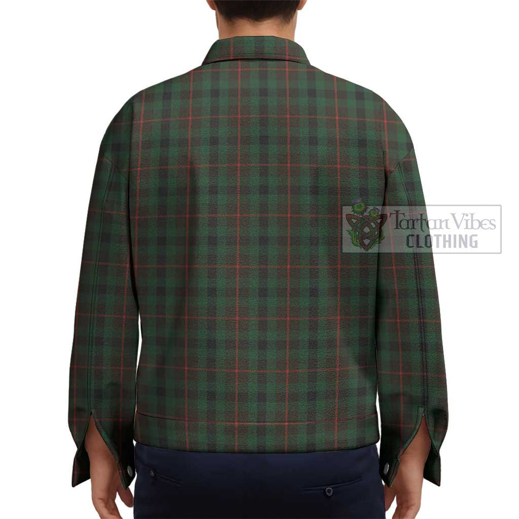 Tennant Tartan Unisex Lapel Cotton Jacket - Tartan Vibes Clothing