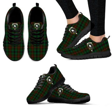 Tennant Tartan Sneakers with Family Crest