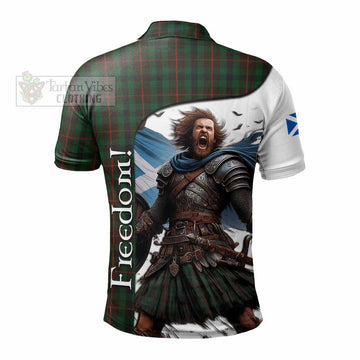 Tennant Crest Tartan Polo Shirt Inspired by the Freedom of Scottish Warrior