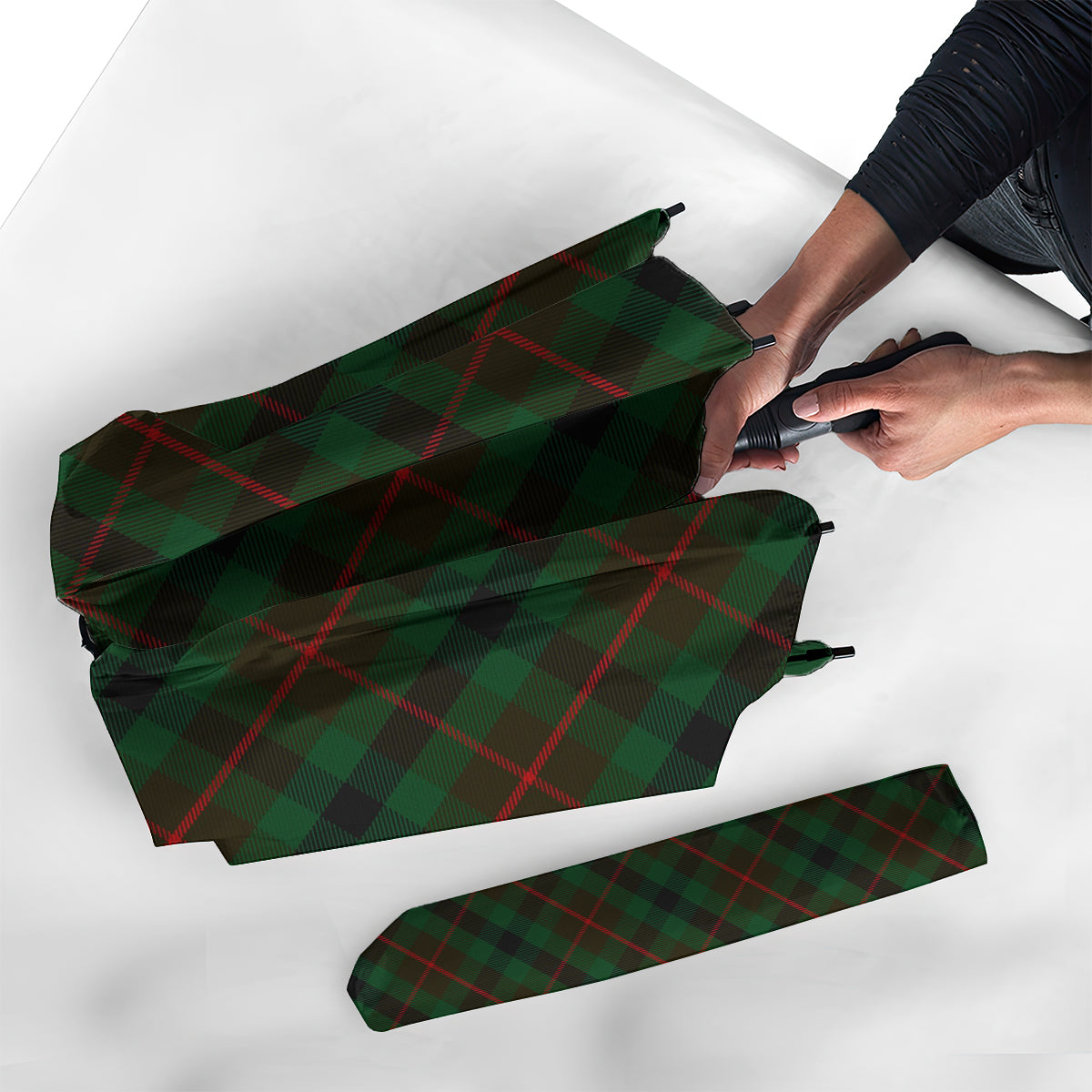 Tennant Tartan Umbrella - Tartanvibesclothing