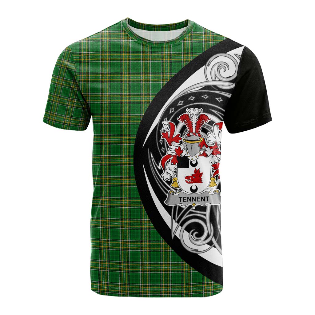 Tennent Irish Clan Cotton T-shirt Celtic Circle Style Kid's Shirt - Tartan Vibes Clothing