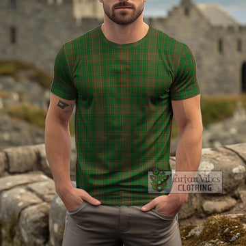 Terry Tartan Cotton T-Shirt