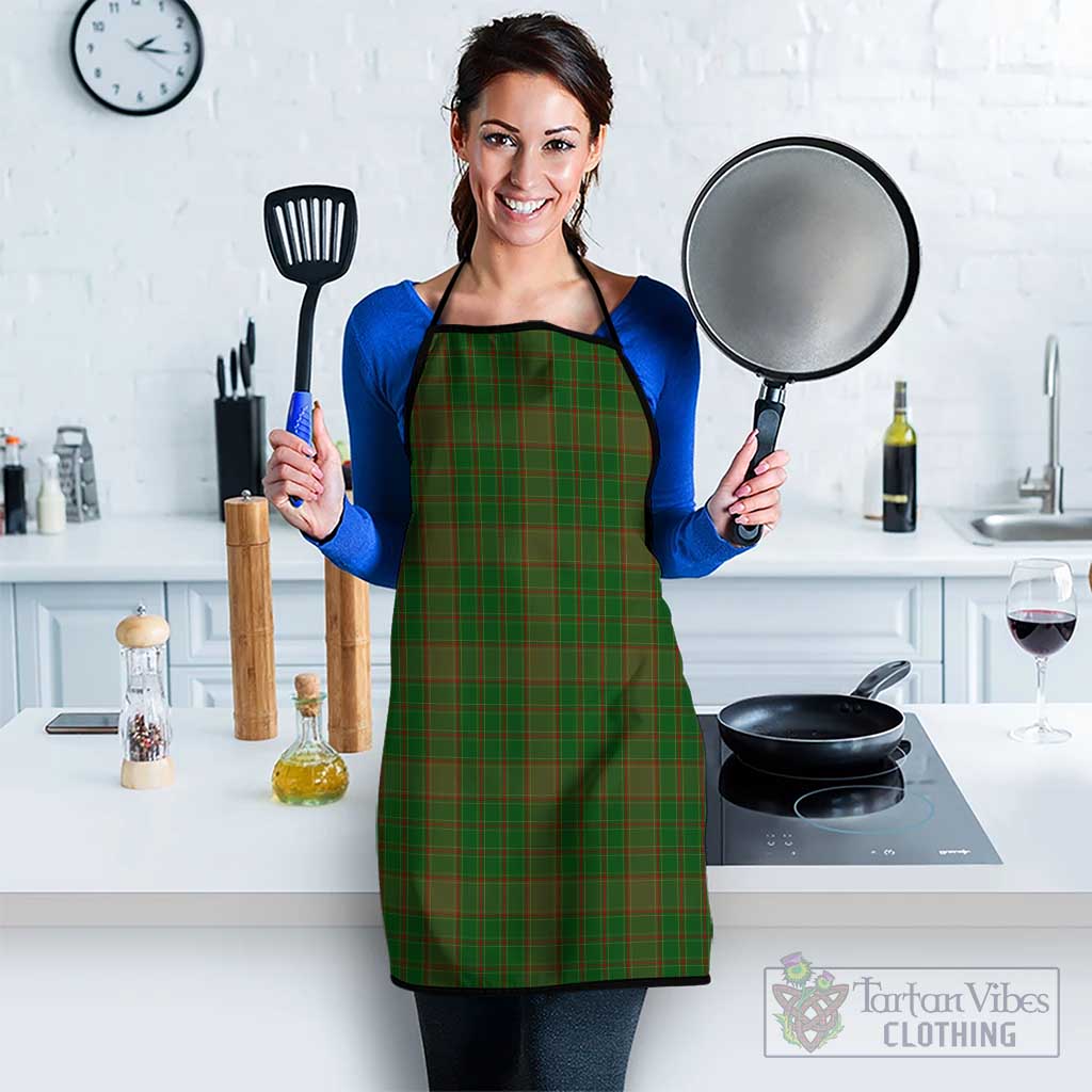 Terry Tartan Apron Black S 38x47 cm - Tartan Vibes Clothing