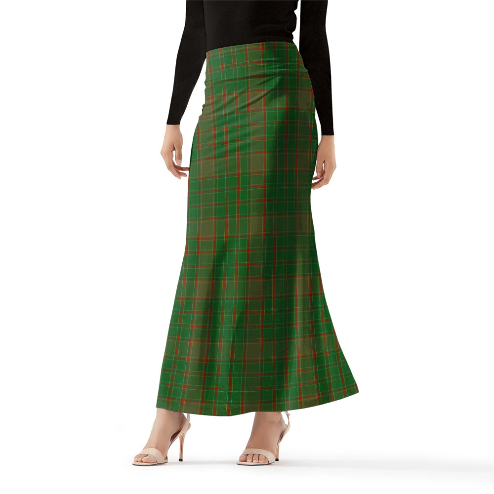 Terry Tartan Womens Full Length Skirt Female - Tartan Vibes Clothing