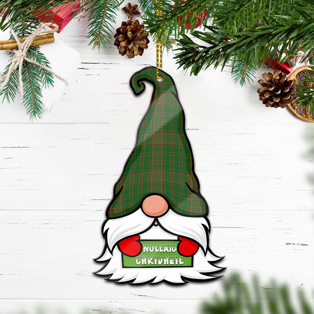 Terry Gnome Christmas Ornament with His Tartan Christmas Hat - Tartan Vibes Clothing