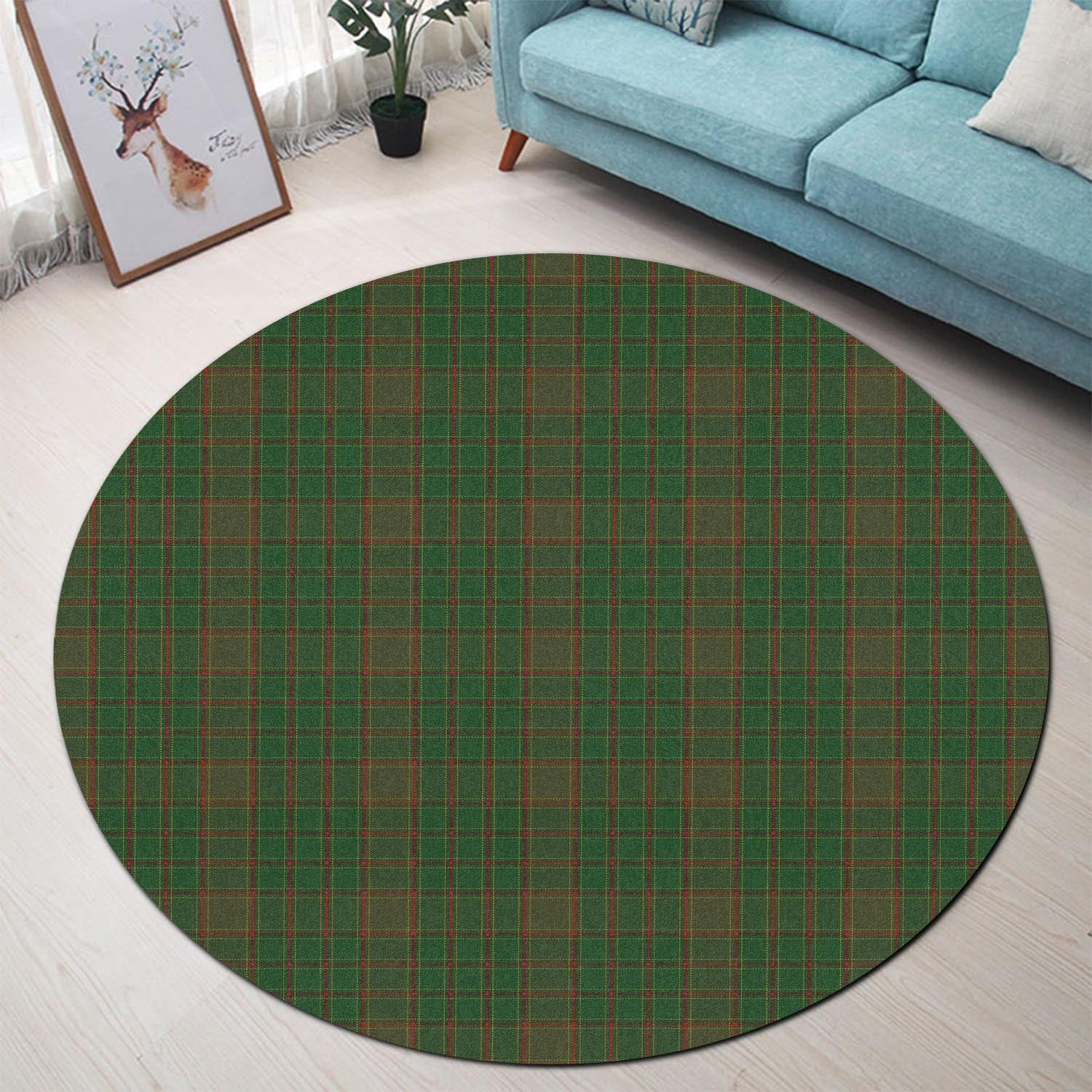 terry-tartan-round-rug