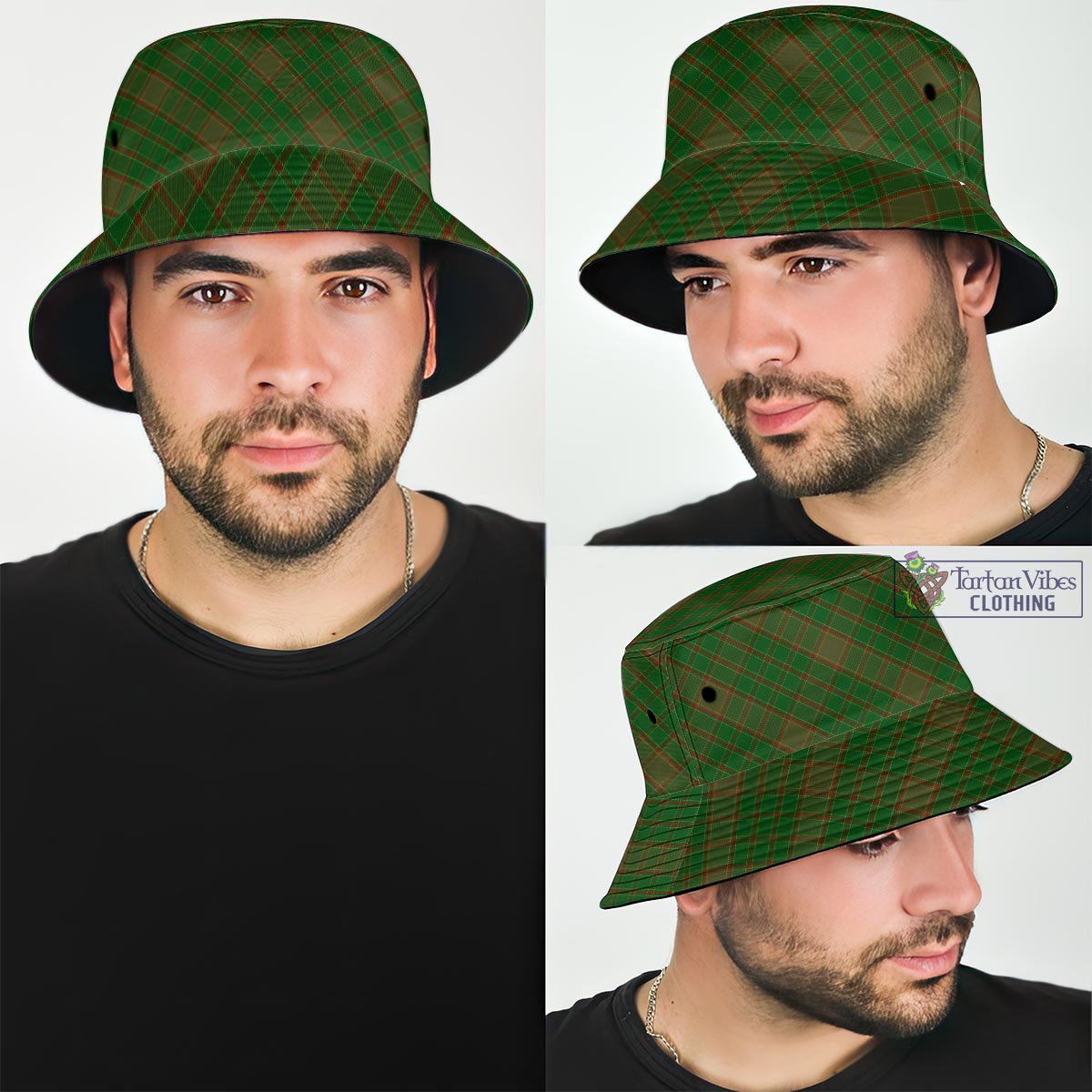 Tartan Vibes Clothing Terry Tartan Bucket Hat