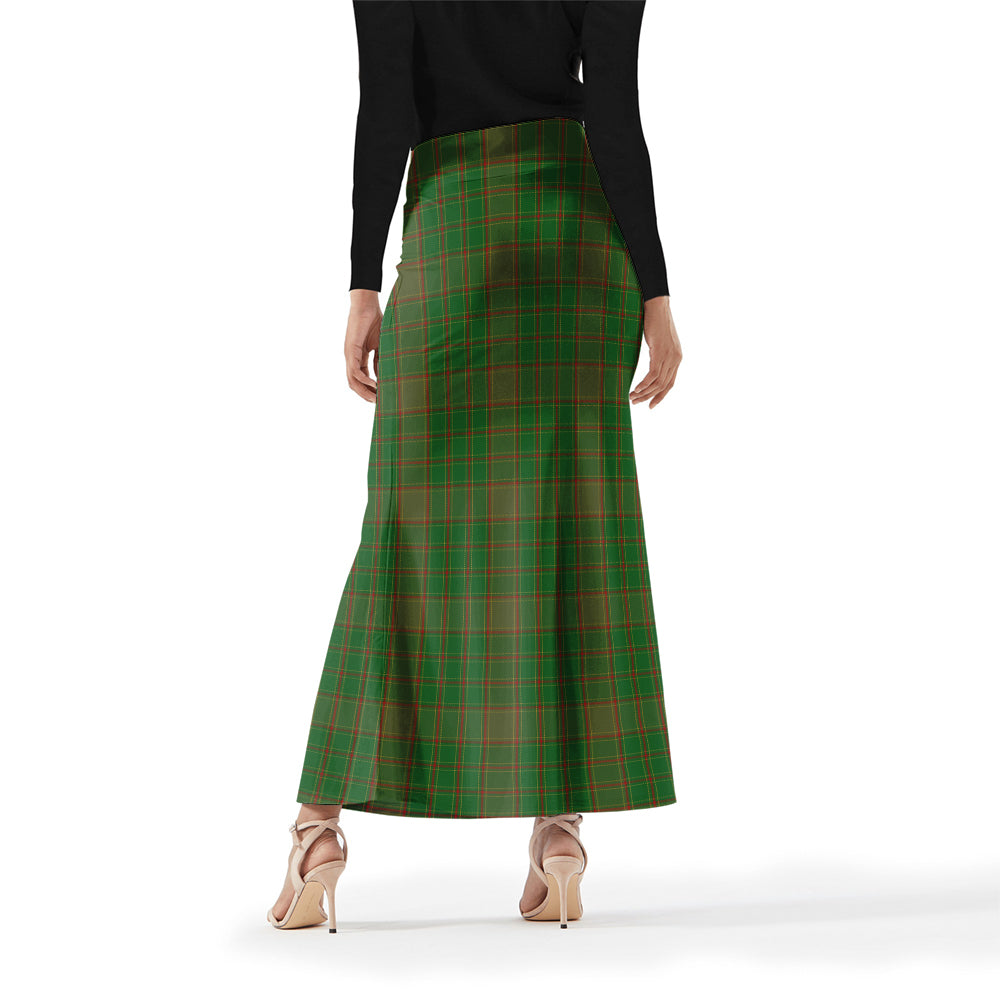 Terry Tartan Womens Full Length Skirt - Tartan Vibes Clothing