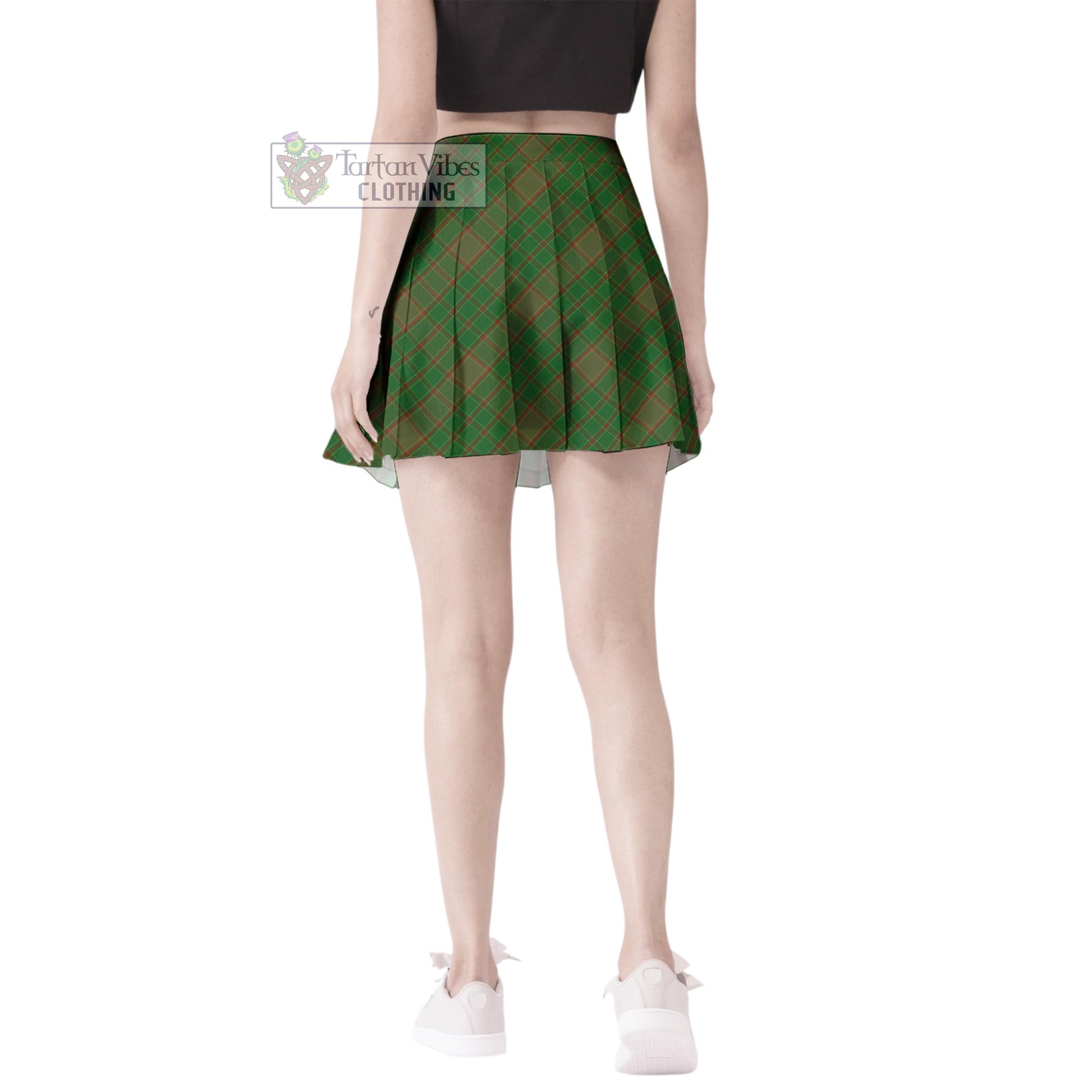 Tartan Vibes Clothing Terry Tartan Women's Plated Mini Skirt