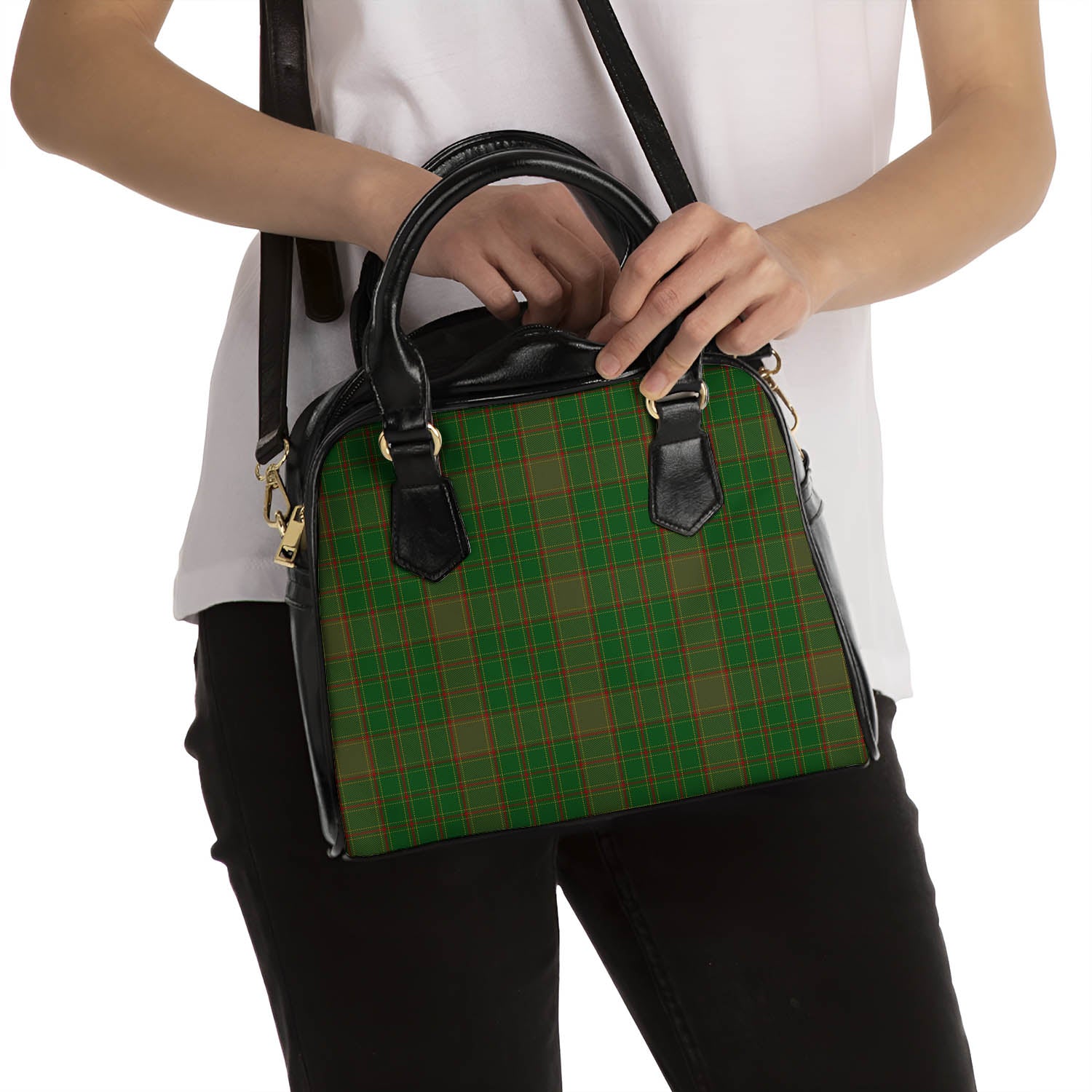 Terry Tartan Shoulder Handbags - Tartanvibesclothing