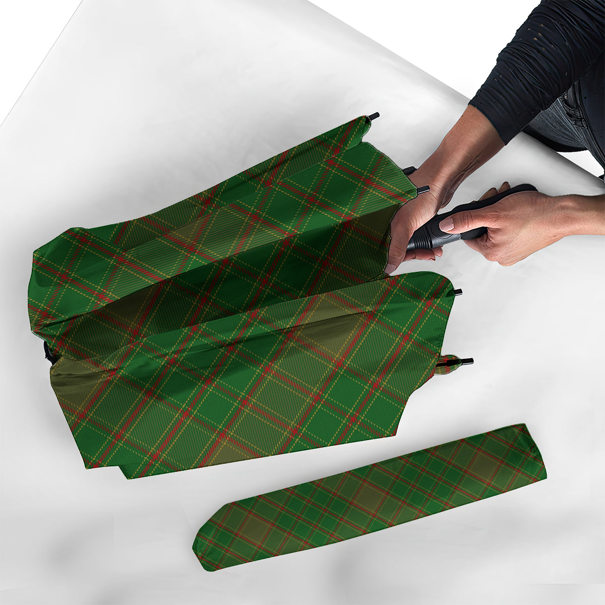 Terry Tartan Umbrella - Tartan Vibes Clothing