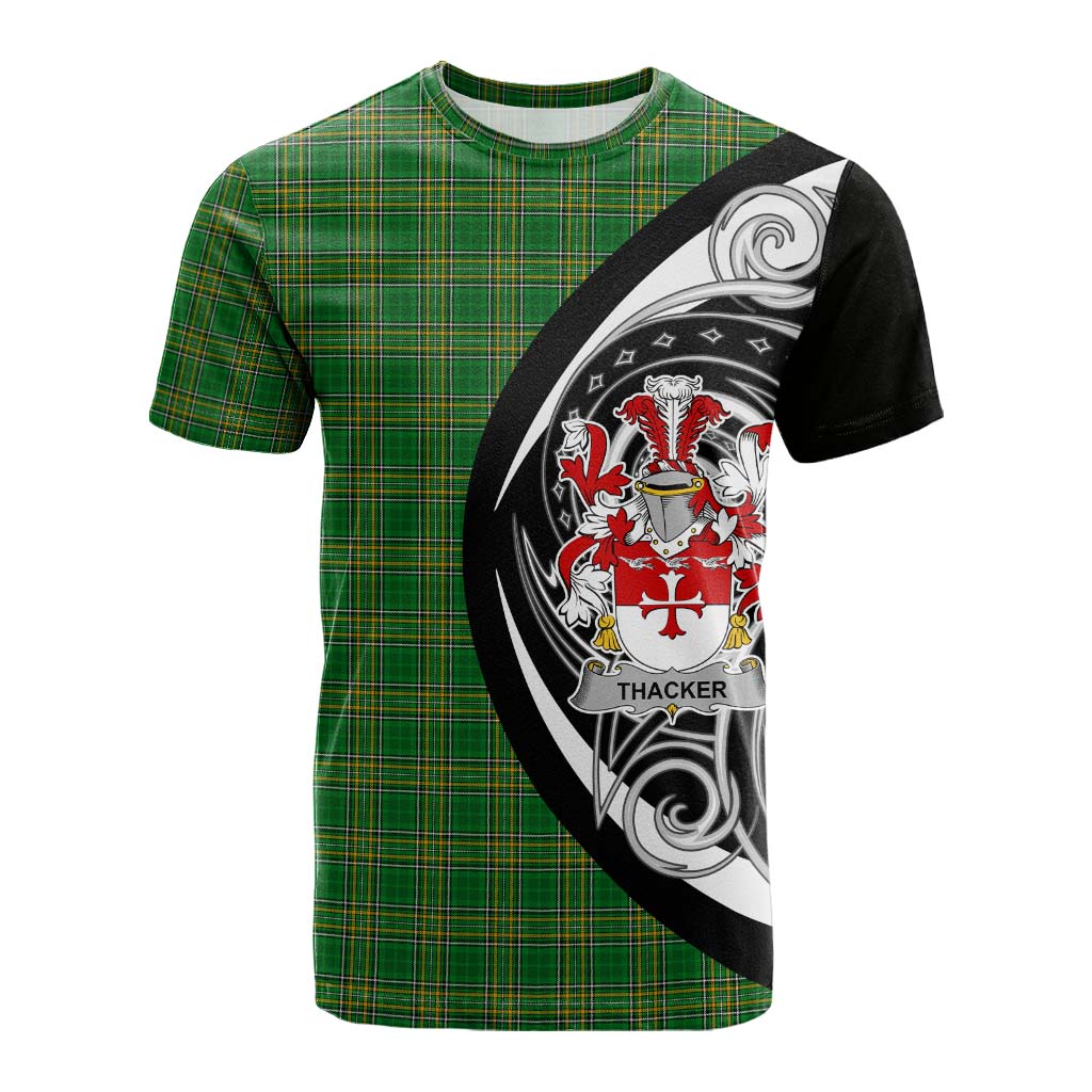 Thacker Irish Clan Cotton T-shirt Celtic Circle Style Kid's Shirt - Tartan Vibes Clothing