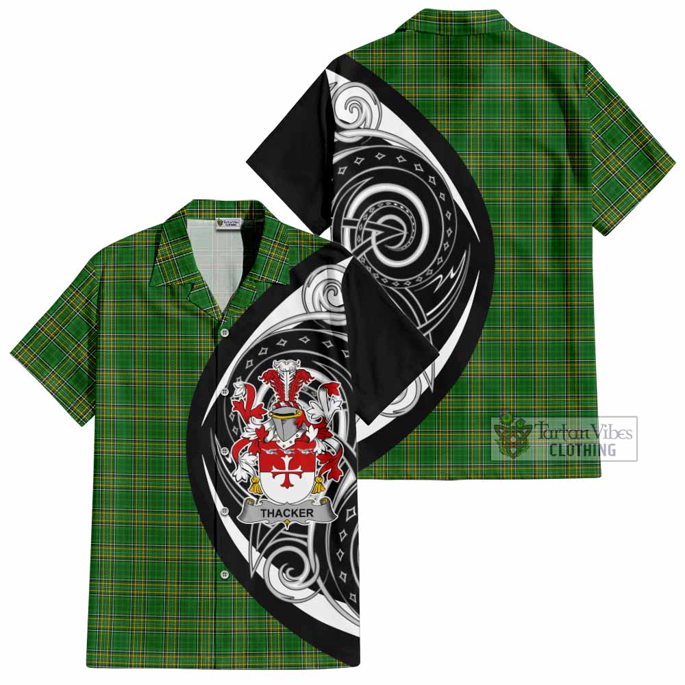 Thacker Irish Clan Hawaiian Shirt Celtic Circle Style - Tartan Vibes Clothing