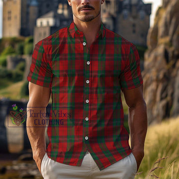 Thomas of Wales Tartan Cotton Hawaiian Shirt