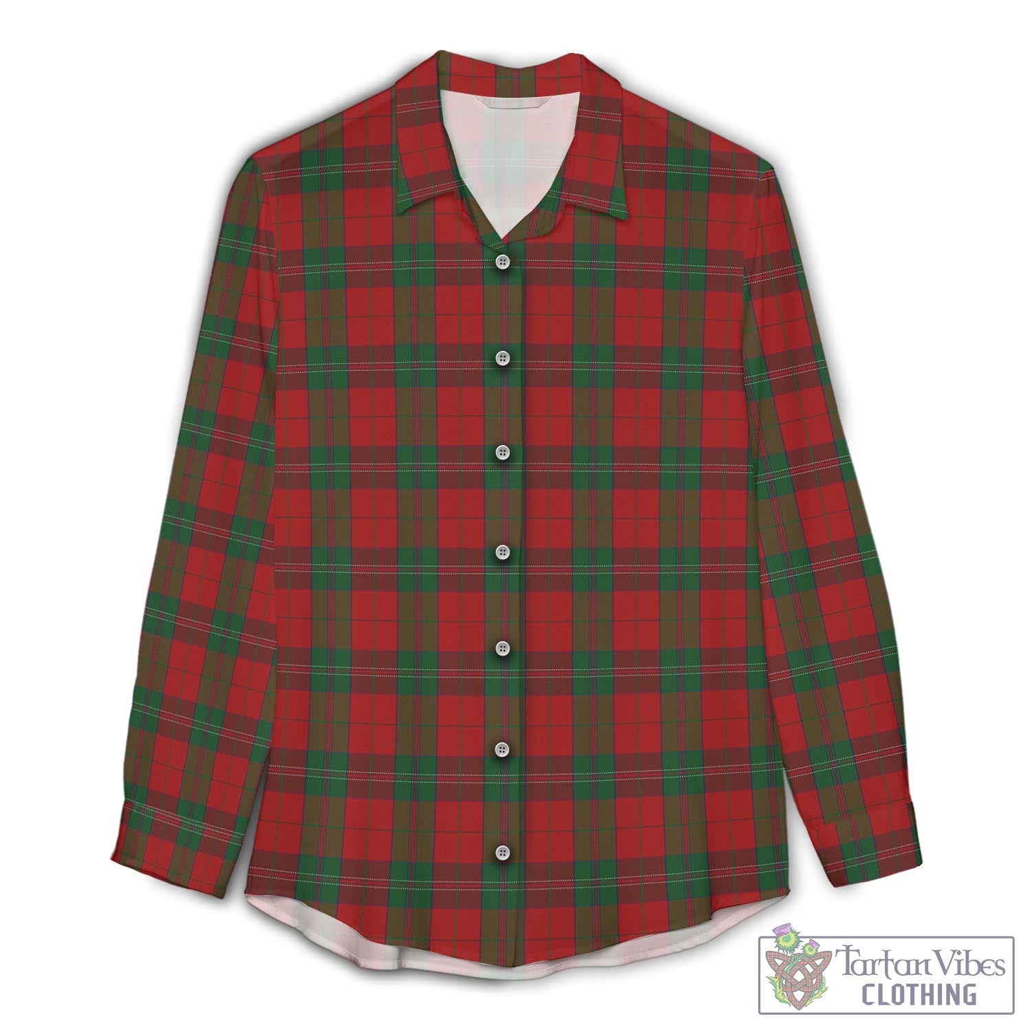 Thomas of Wales Tartan Womens Casual Shirt